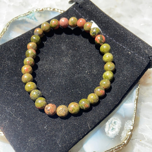 Unakite Bracelet