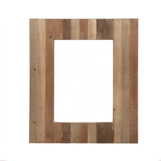 Urban Designs Rustic Wood 38-Inch Wall Mirror