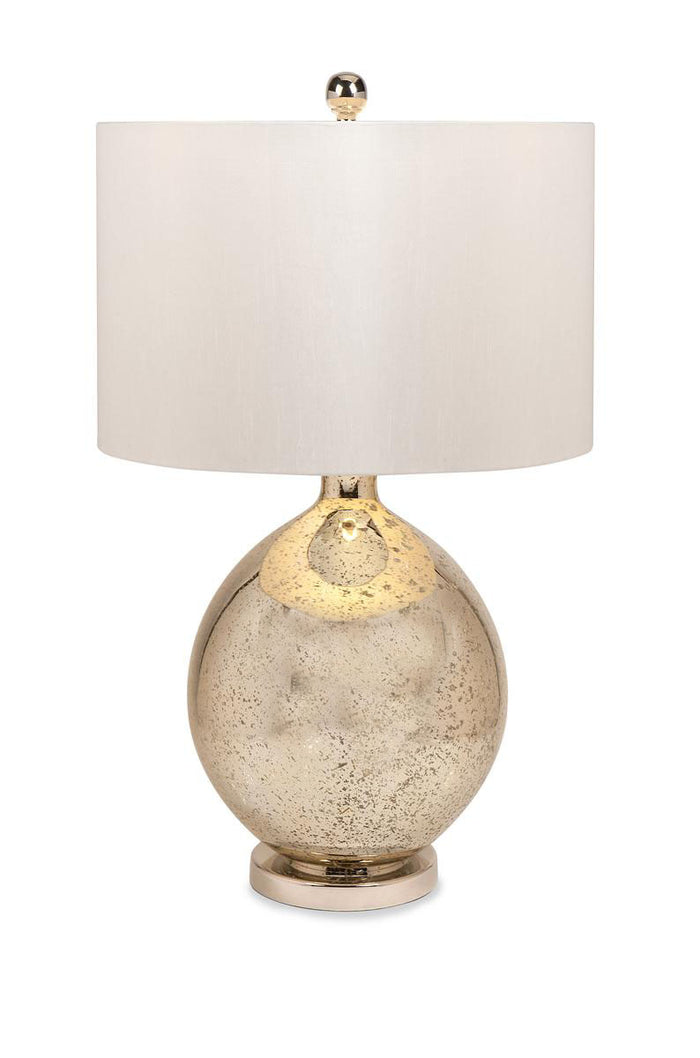 Urban Designs Tara 31-Inch Champagne Mercury Glass Table Lamp