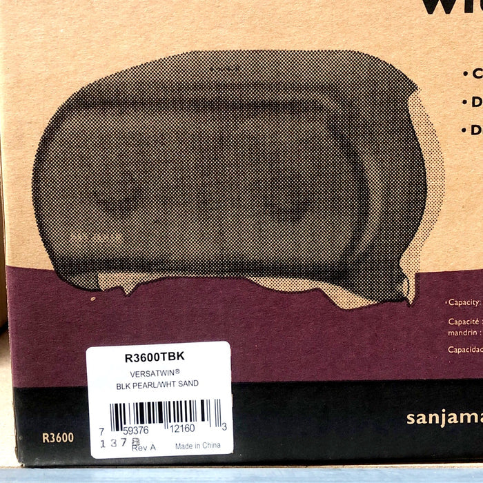 VERSA TWIN DUAL ROLL STANDARD TOILET TISSUE DISPENSER R3600TBK