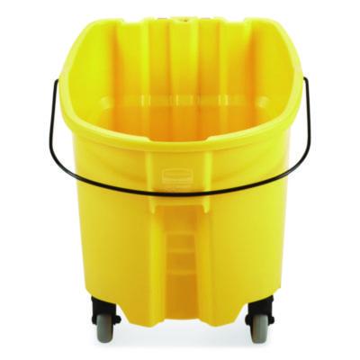 YELLOW RUBBERMAID 7570-88 WaveBrake 2.0 Mop Bucket, 8.75 gal (35 QT)
