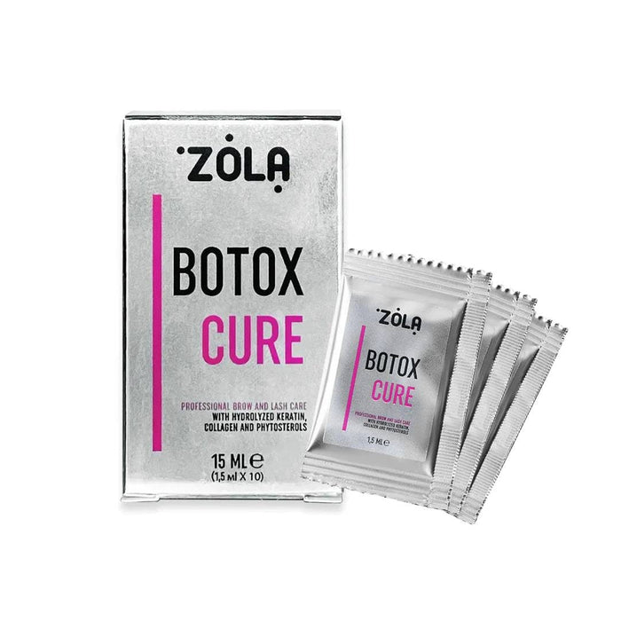 ZOLA Botox Cure for Brows & Lashes, 1.5 ml x 10 Botox ZOLA