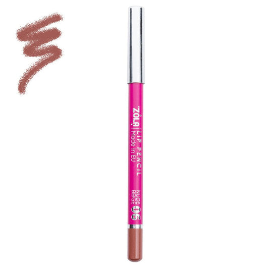 ZOLA Lip Pencil 06 Nude Beige Lipstick ZOLA